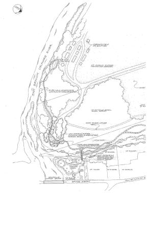 Pepacton Park Trail Map-left