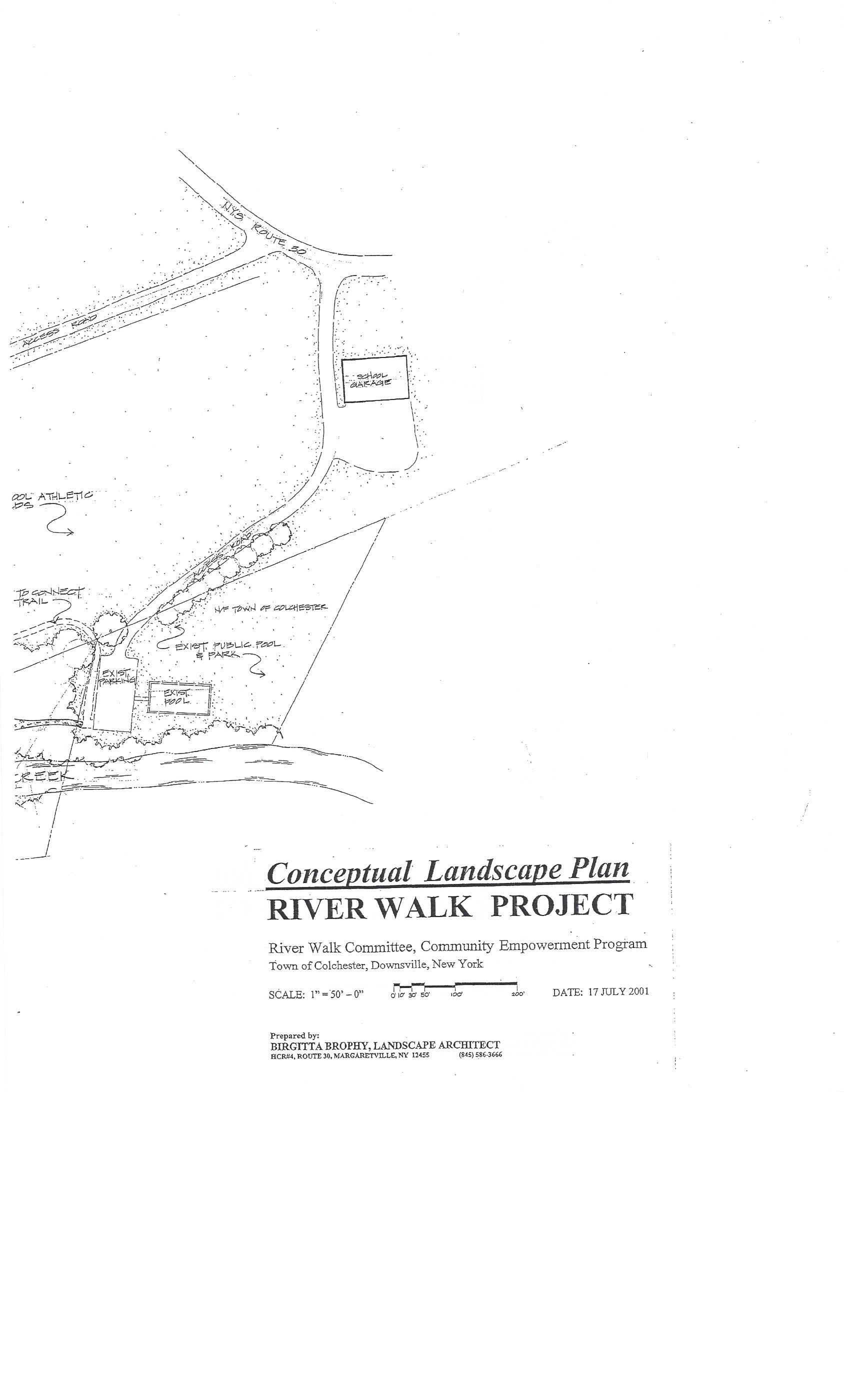 Pepacton Park Trail Map-Right